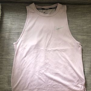 Nike Running Dry Fit tank, light pink